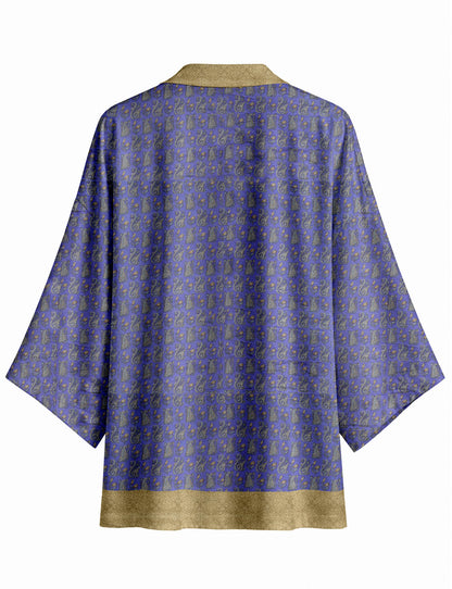 One Of A Kind Recyled Sari Kimono #24
