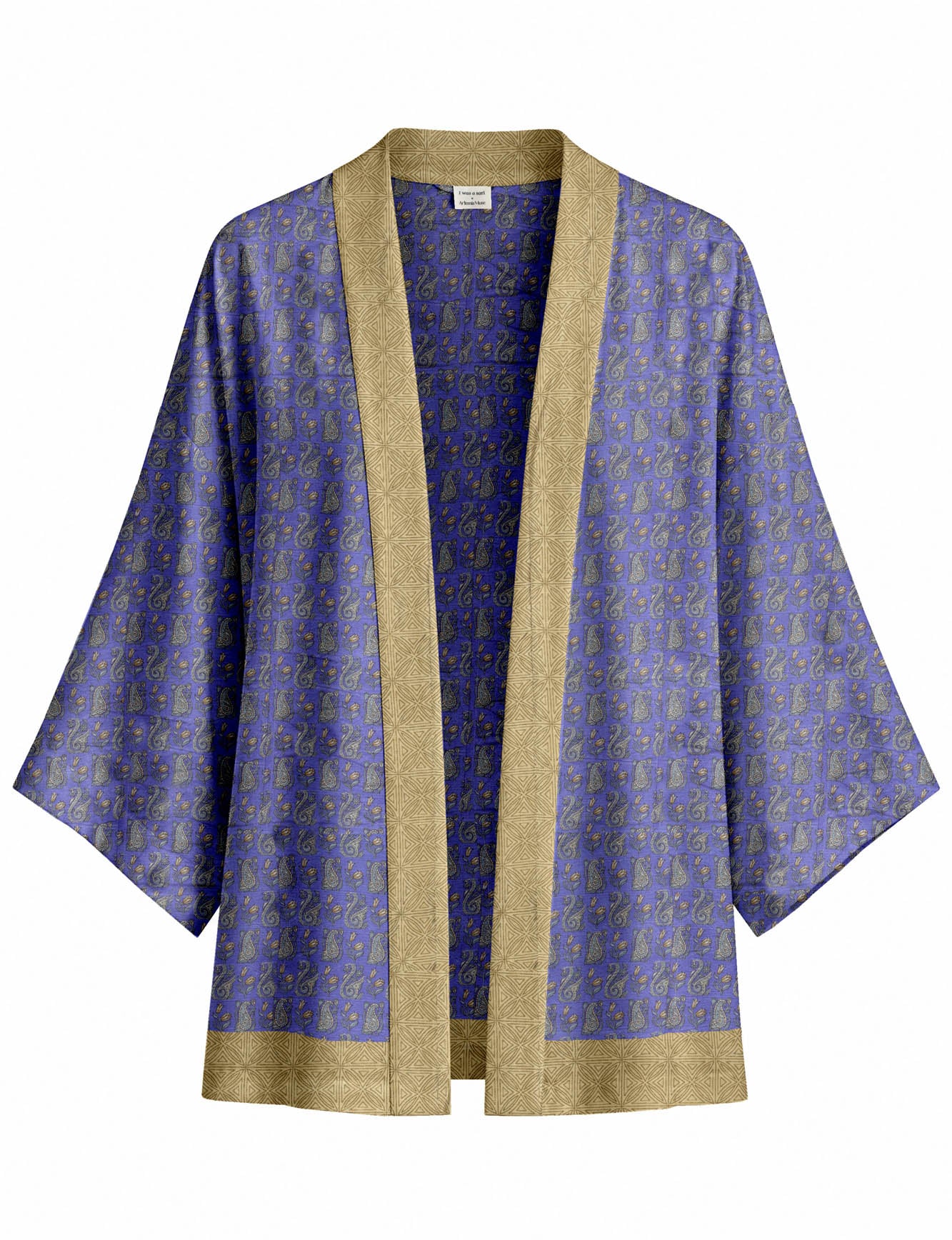 One Of A Kind Recyled Sari Kimono #24