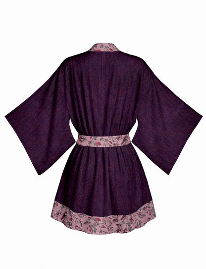 One Of A Kind Recyled Sari Kimono #25