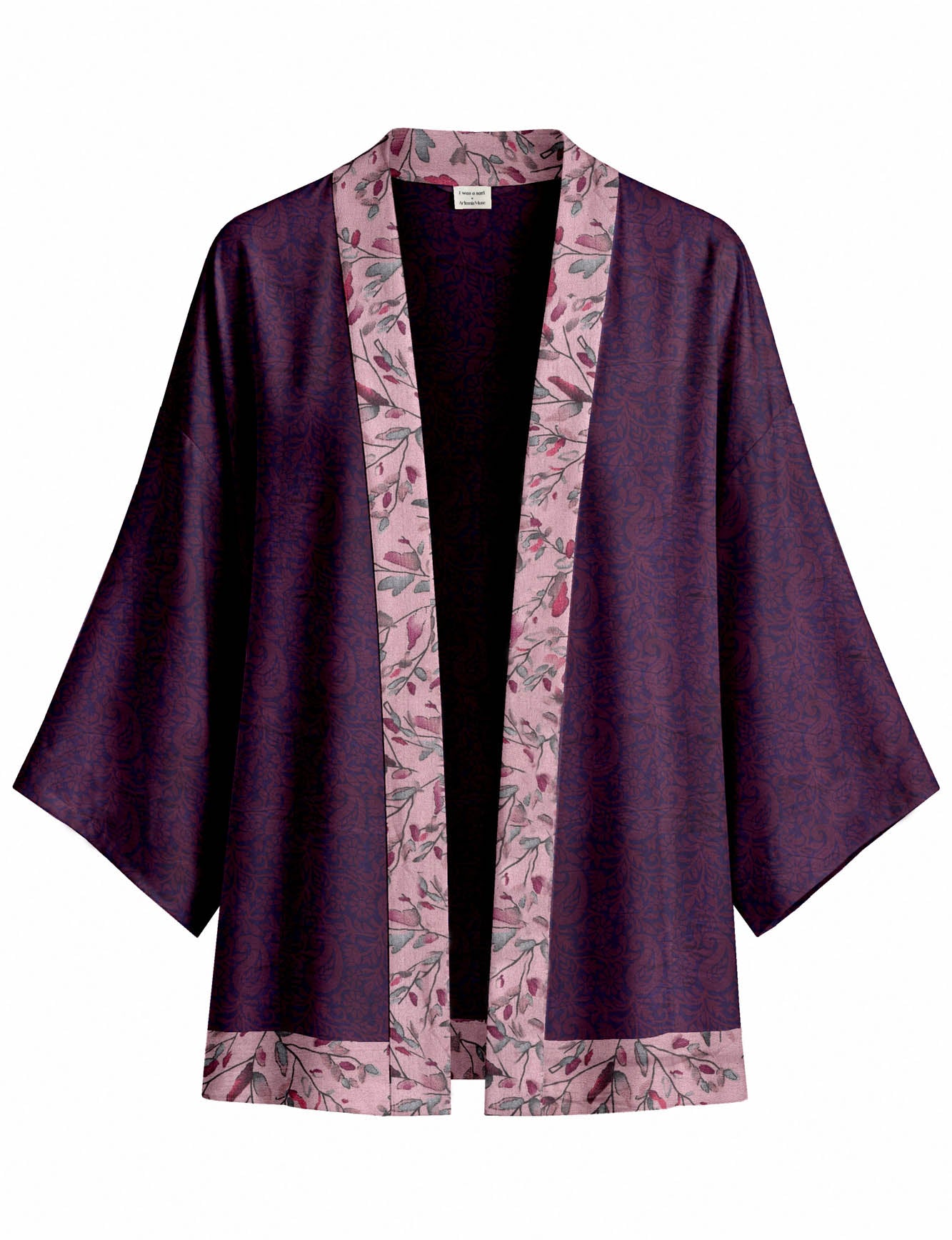 One Of A Kind Recyled Sari Kimono #25