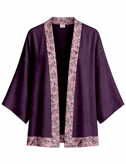 One Of A Kind Recyled Sari Kimono #25