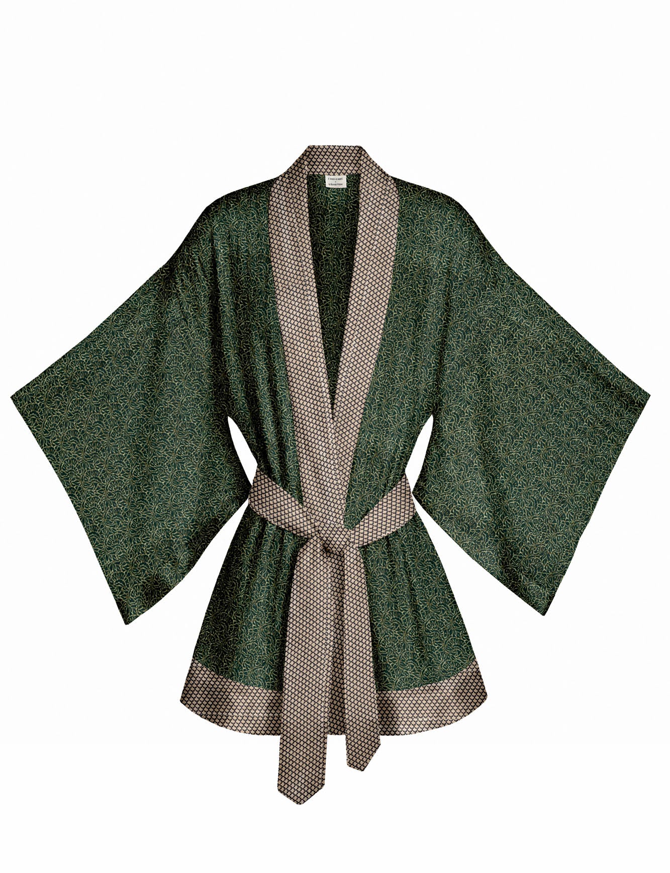 One Of A Kind Recyled Sari Kimono #26