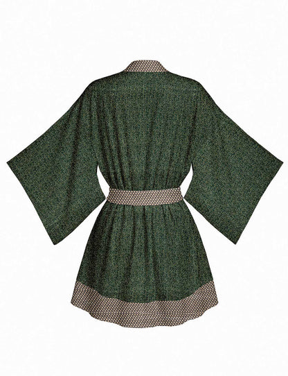 One Of A Kind Recyled Sari Kimono #26