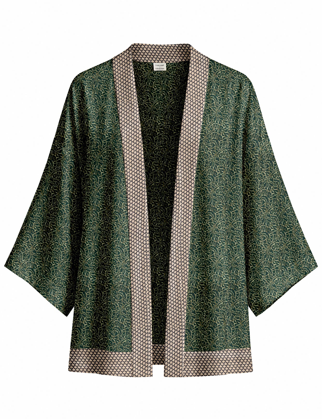 One Of A Kind Recyled Sari Kimono #26