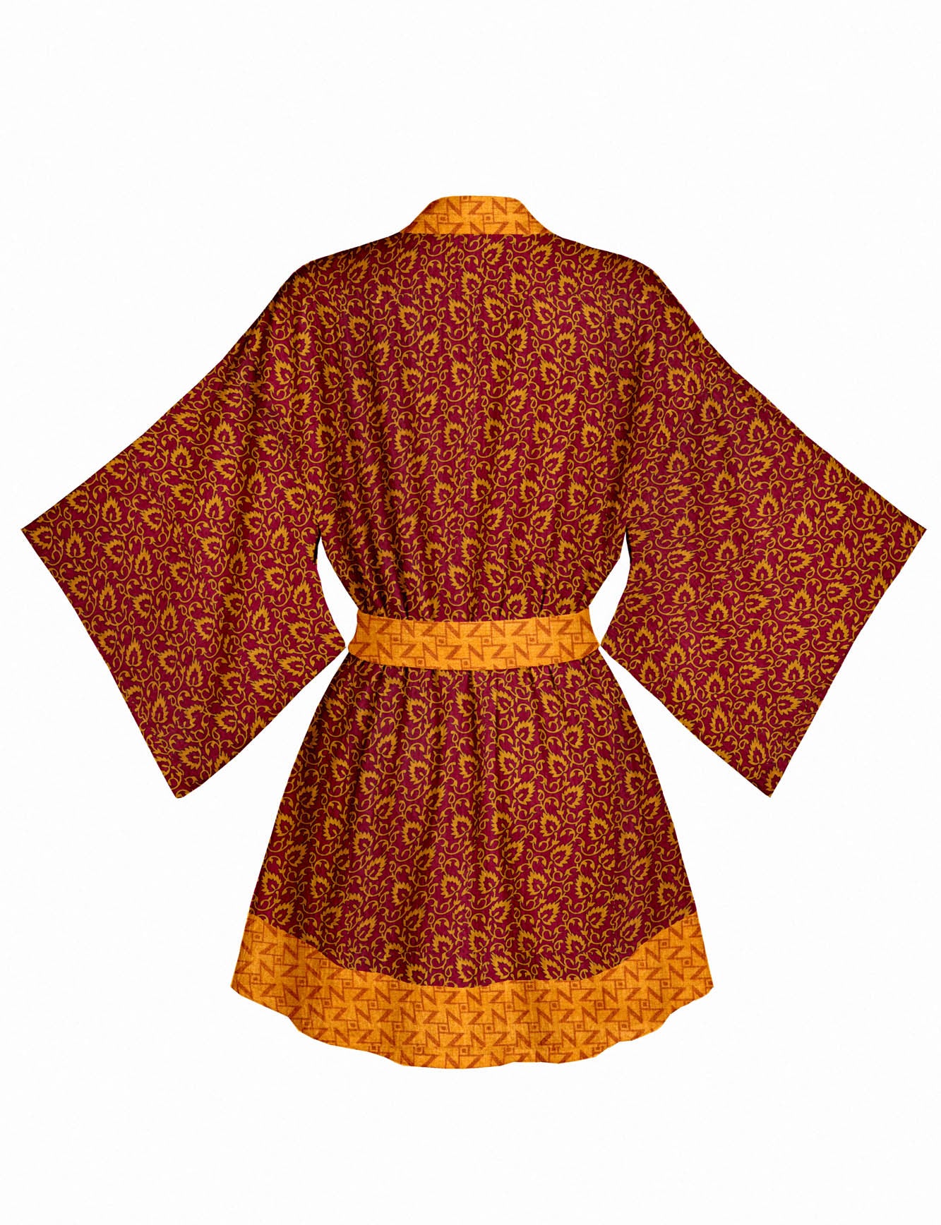 One Of A Kind Recyled Sari Kimono #29