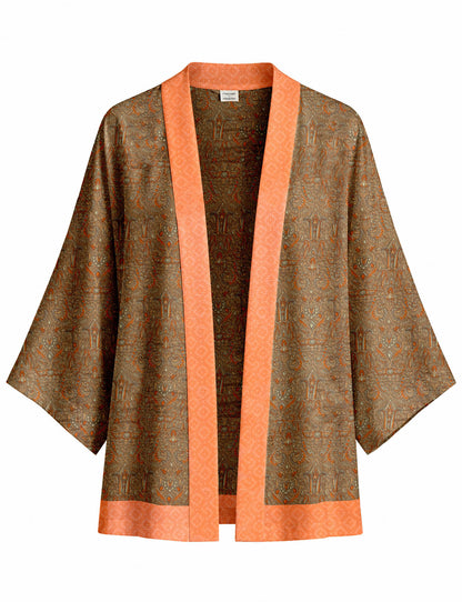 One Of A Kind Recyled Sari Kimono #2