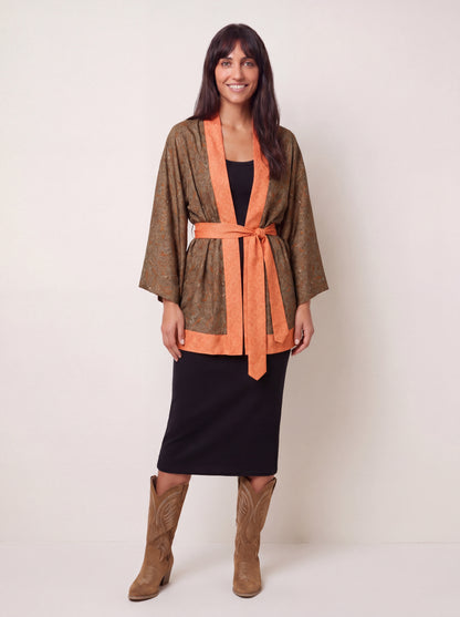 One Of A Kind Recyled Sari Kimono #2