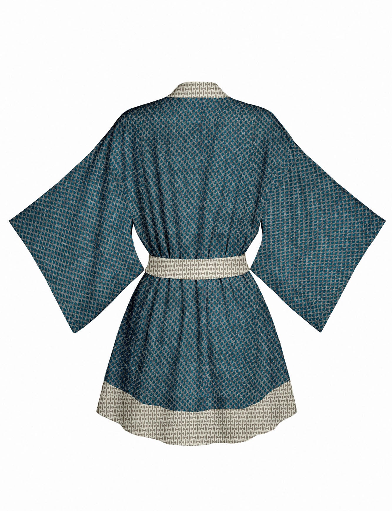 One Of A Kind Recyled Sari Kimono #30