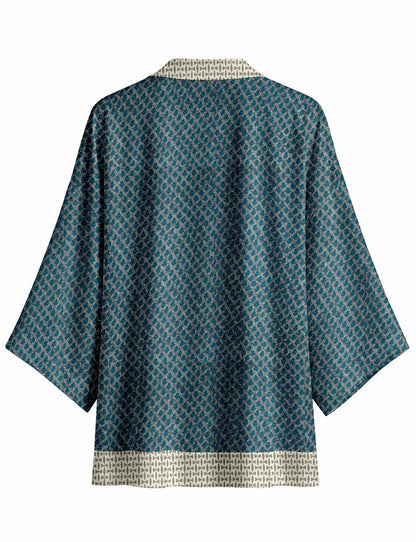 One Of A Kind Recyled Sari Kimono #30