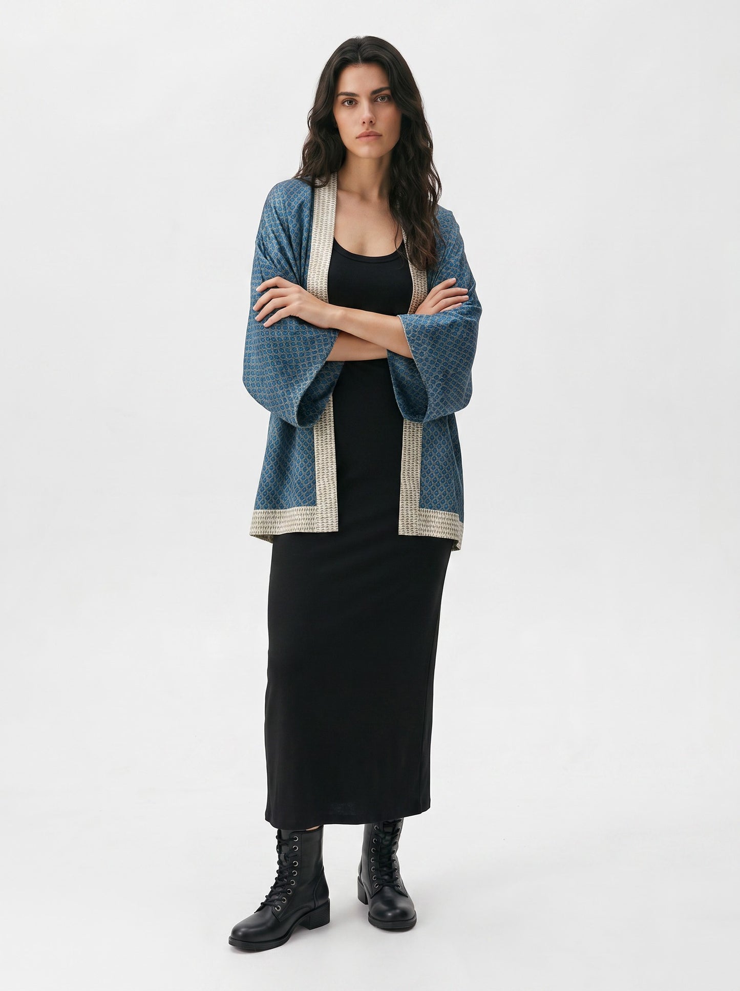 One Of A Kind Recyled Sari Kimono #30