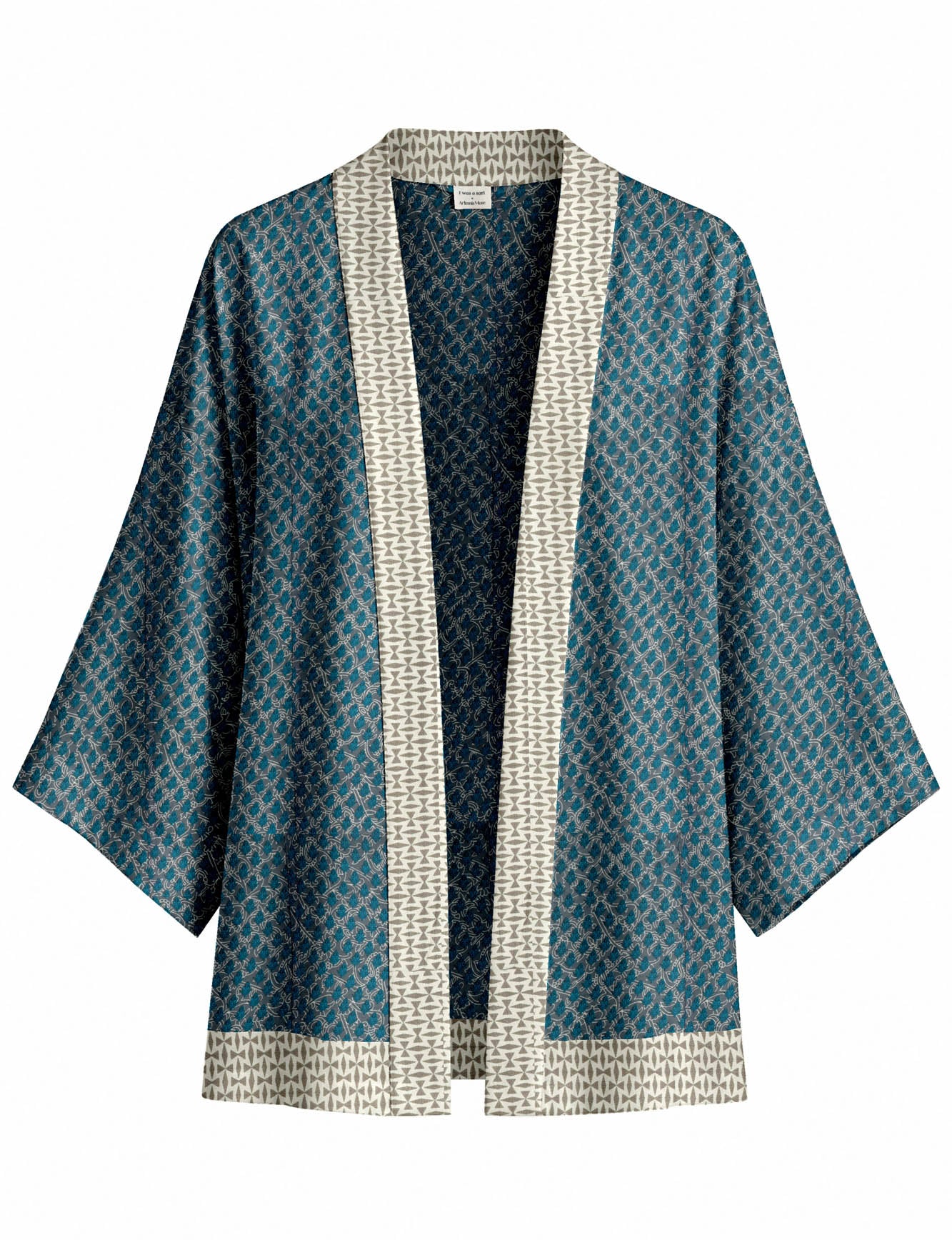 One Of A Kind Recyled Sari Kimono #30