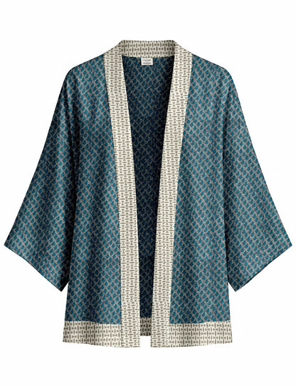 One Of A Kind Recyled Sari Kimono #30