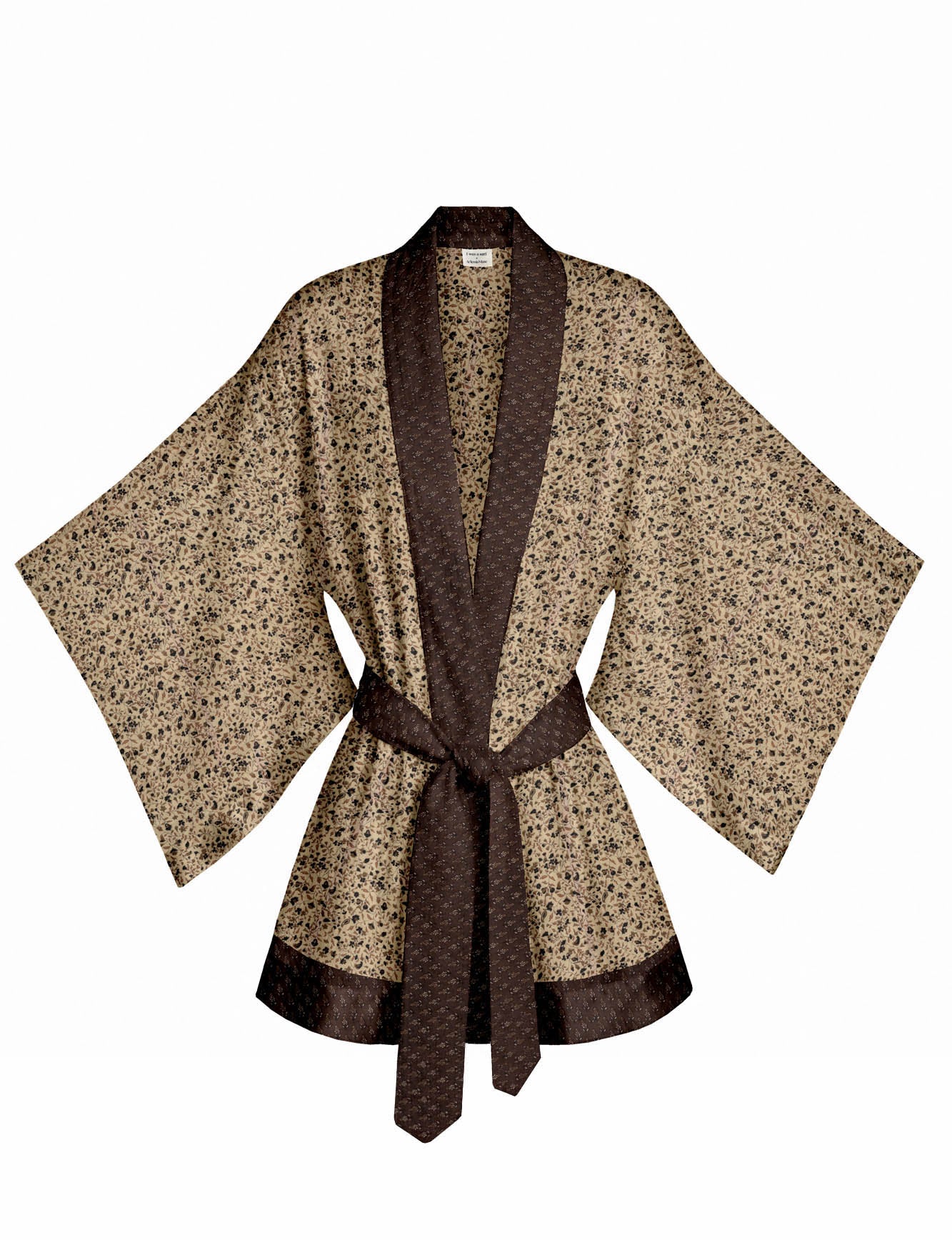 One Of A Kind Recyled Sari Kimono #31