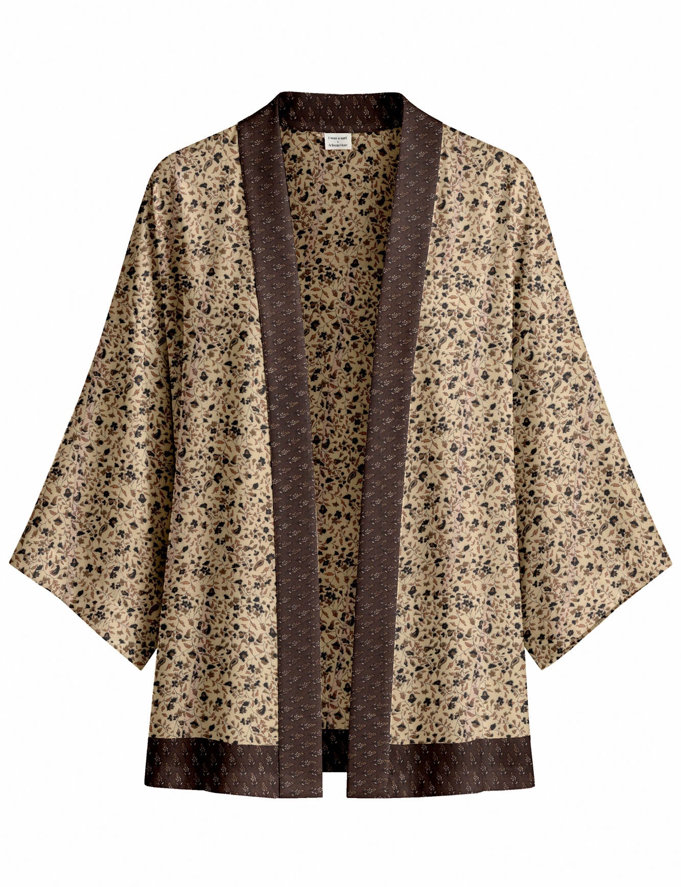 One Of A Kind Recyled Sari Kimono #31