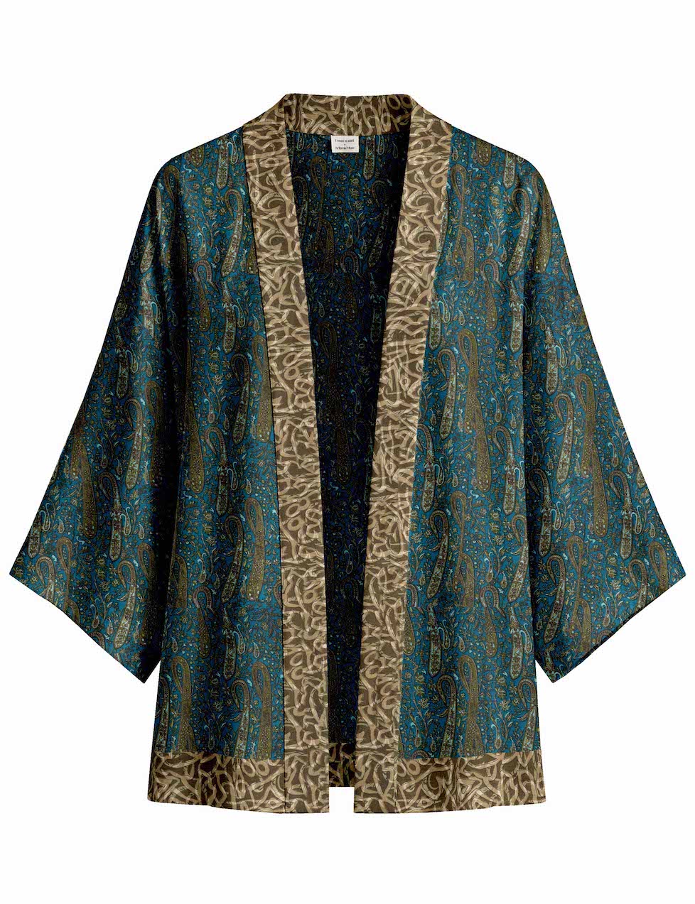 One Of A Kind Recyled Sari Kimono #32