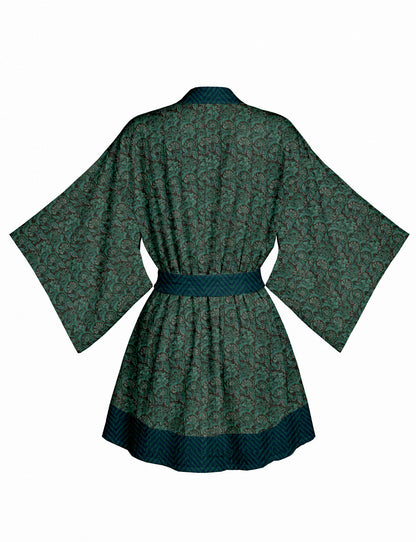 One Of A Kind Recyled Sari Kimono #36
