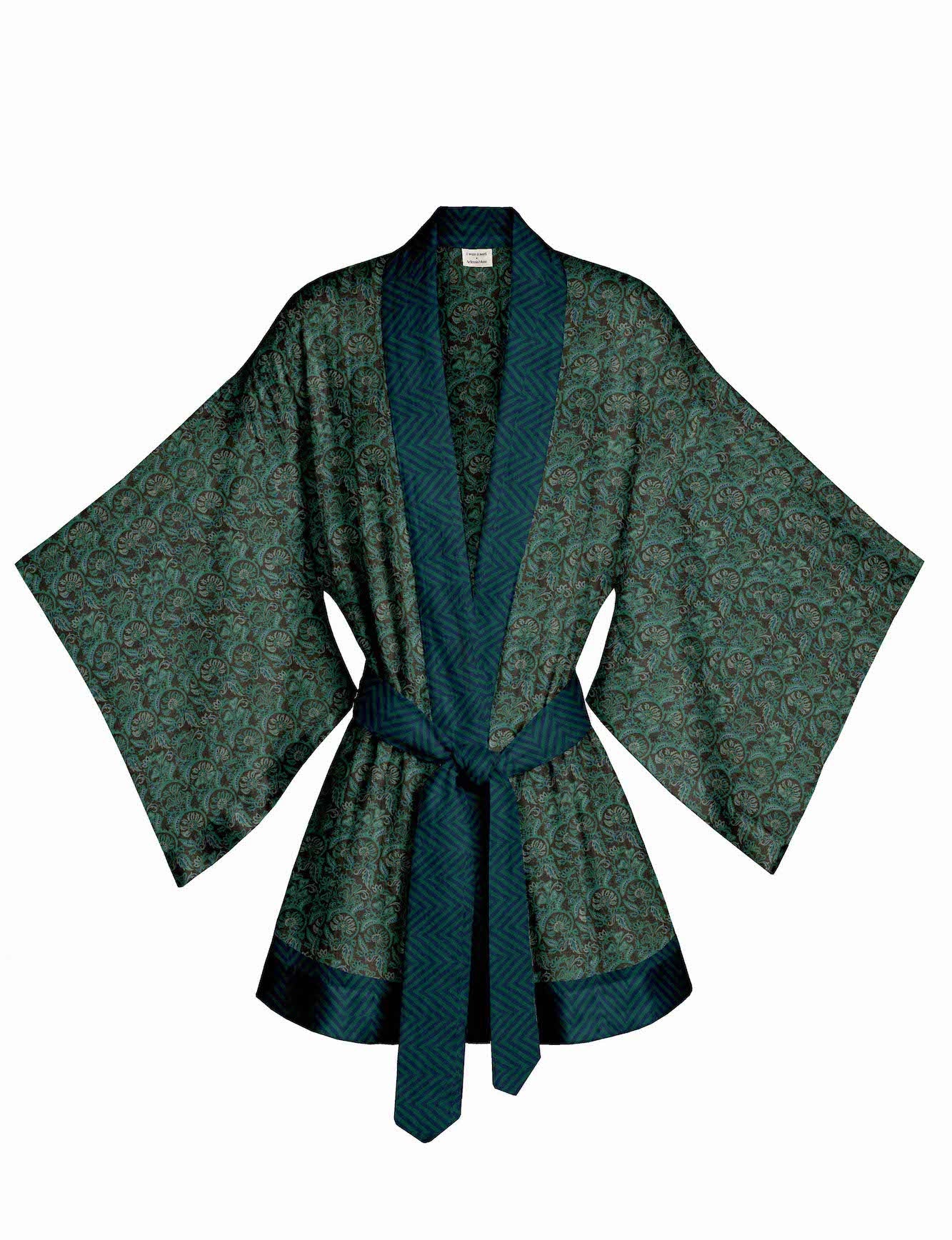 One Of A Kind Recyled Sari Kimono #36