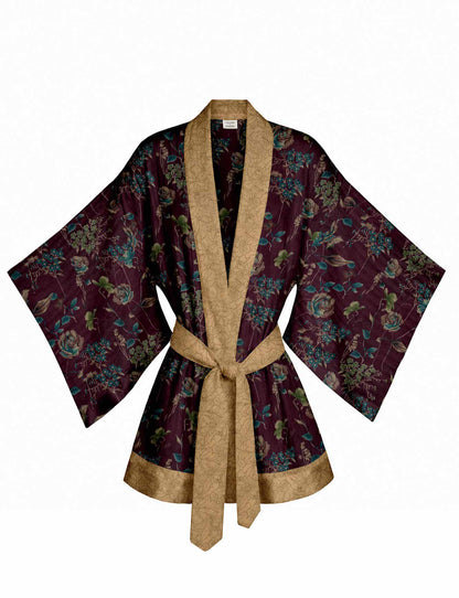 One Of A Kind Recyled Sari Kimono #38