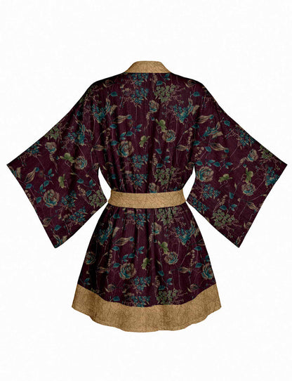 One Of A Kind Recyled Sari Kimono #38