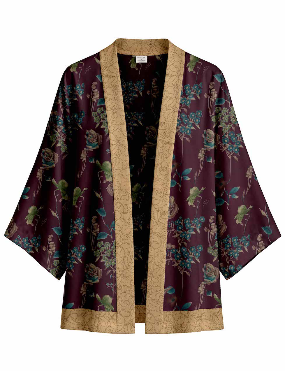 One Of A Kind Recyled Sari Kimono #38