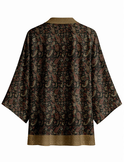 One Of A Kind Recyled Sari Kimono #3