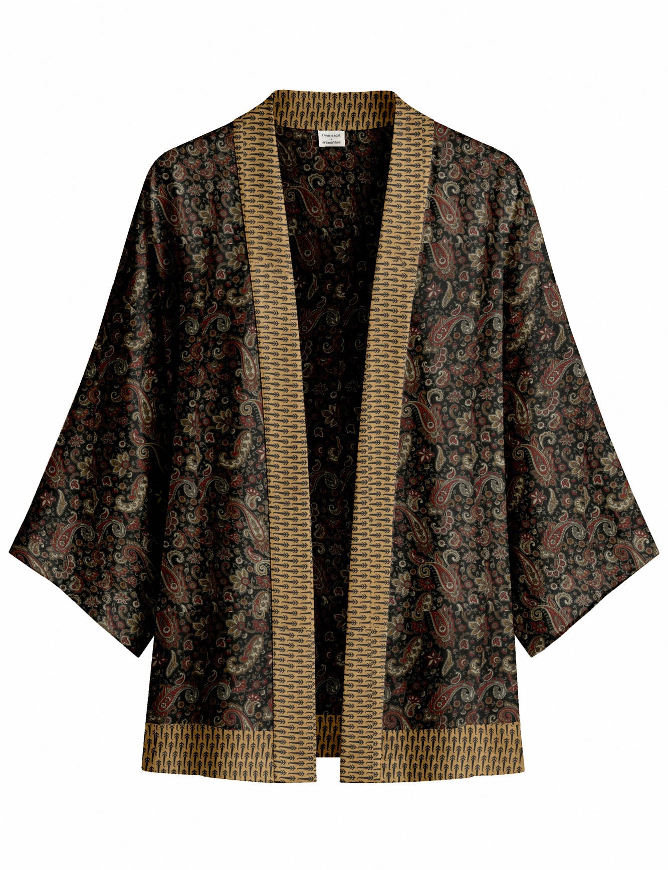 One Of A Kind Recyled Sari Kimono #3