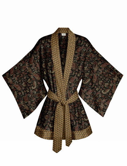 One Of A Kind Recyled Sari Kimono #3