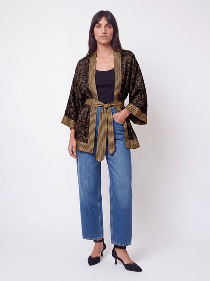 One Of A Kind Recyled Sari Kimono #3