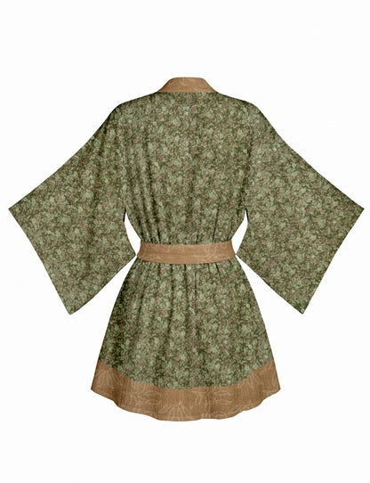 One Of A Kind Recyled Sari Kimono #4