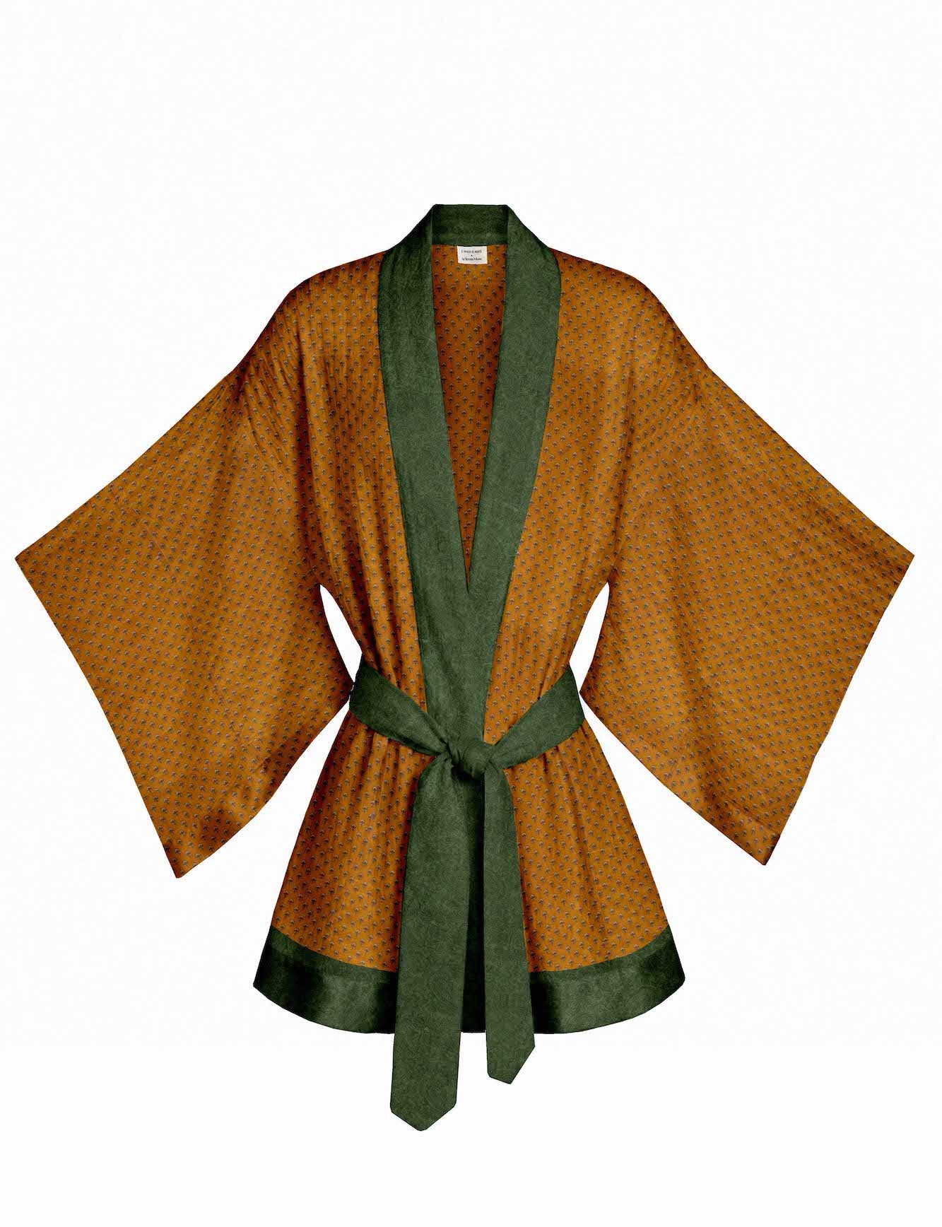 One Of A Kind Recyled Sari Kimono #40