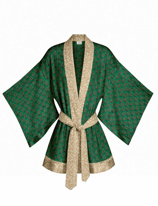 One Of A Kind Recyled Sari Kimono #41