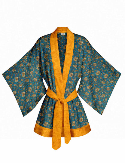 One Of A Kind Recyled Sari Kimono #42