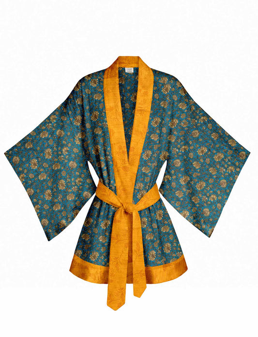 One Of A Kind Recyled Sari Kimono #42