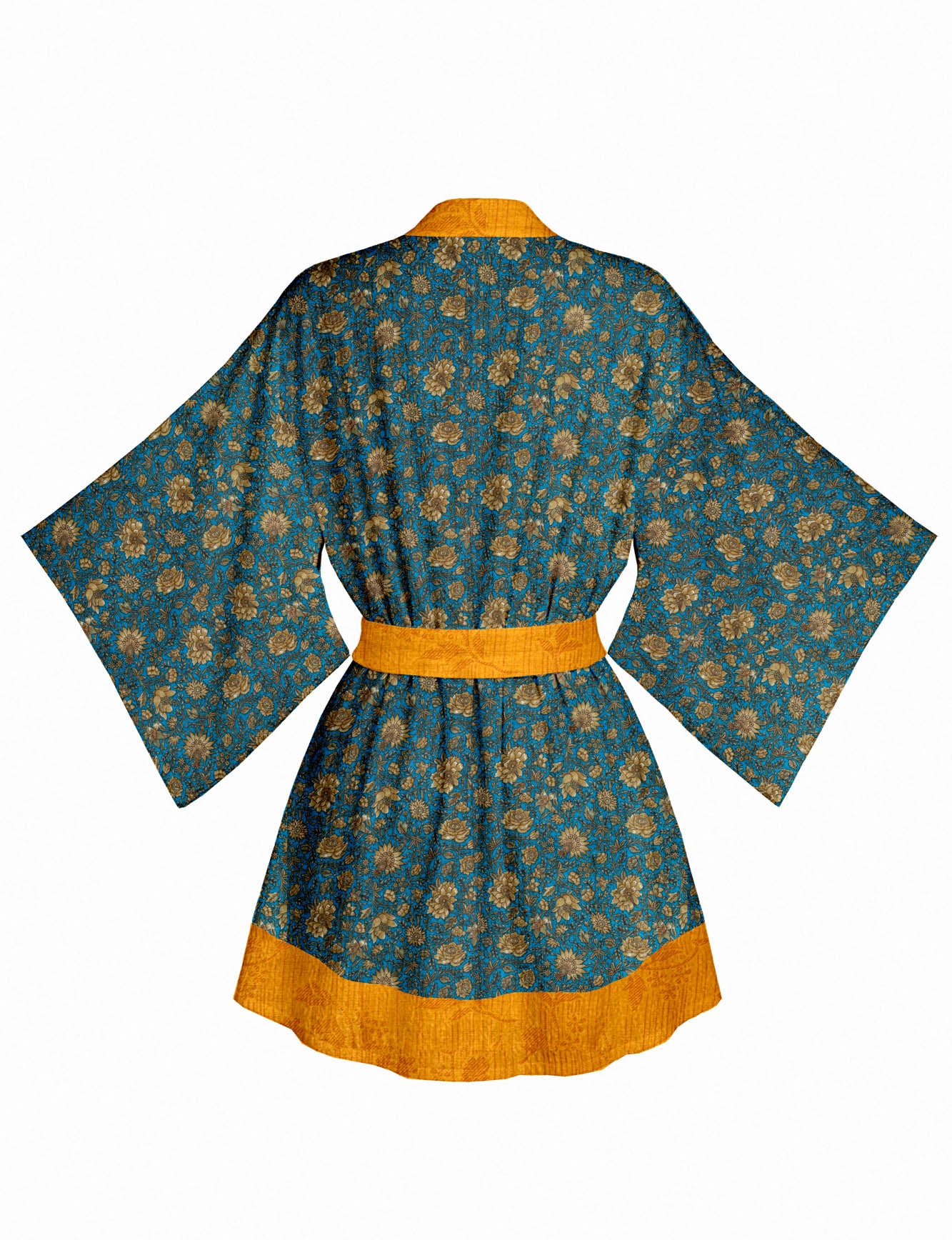 One Of A Kind Recyled Sari Kimono #42