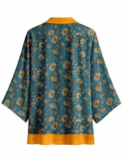 One Of A Kind Recyled Sari Kimono #42