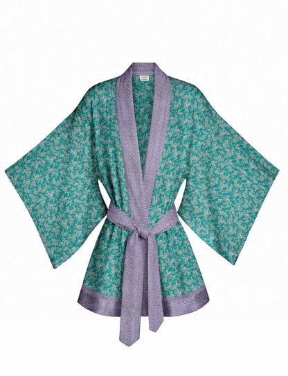 One Of A Kind Recyled Sari Kimono #44