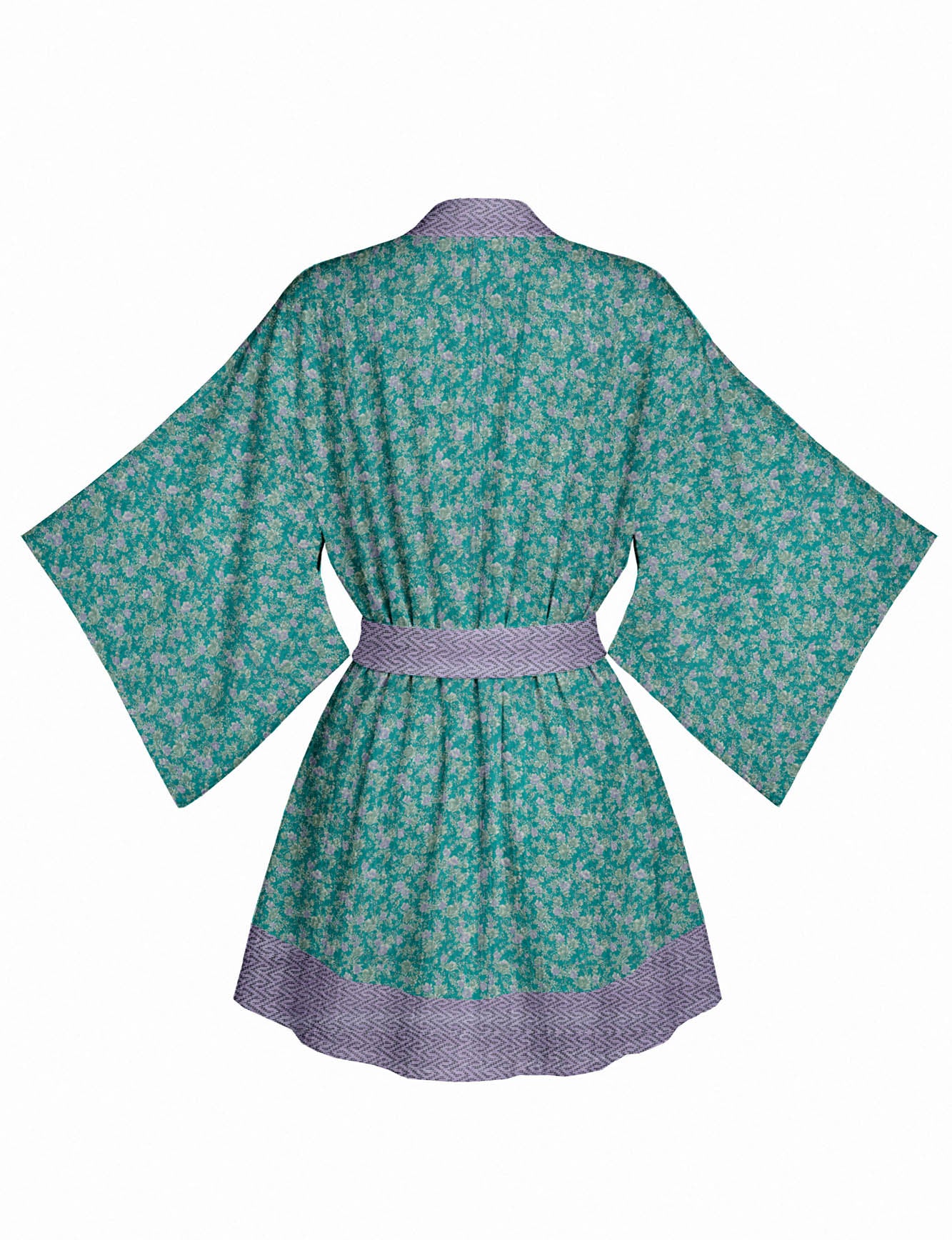 One Of A Kind Recyled Sari Kimono #44