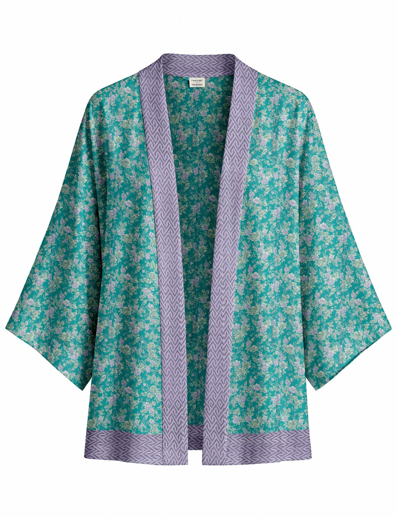 One Of A Kind Recyled Sari Kimono #44