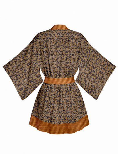 One Of A Kind Recyled Sari Kimono #46