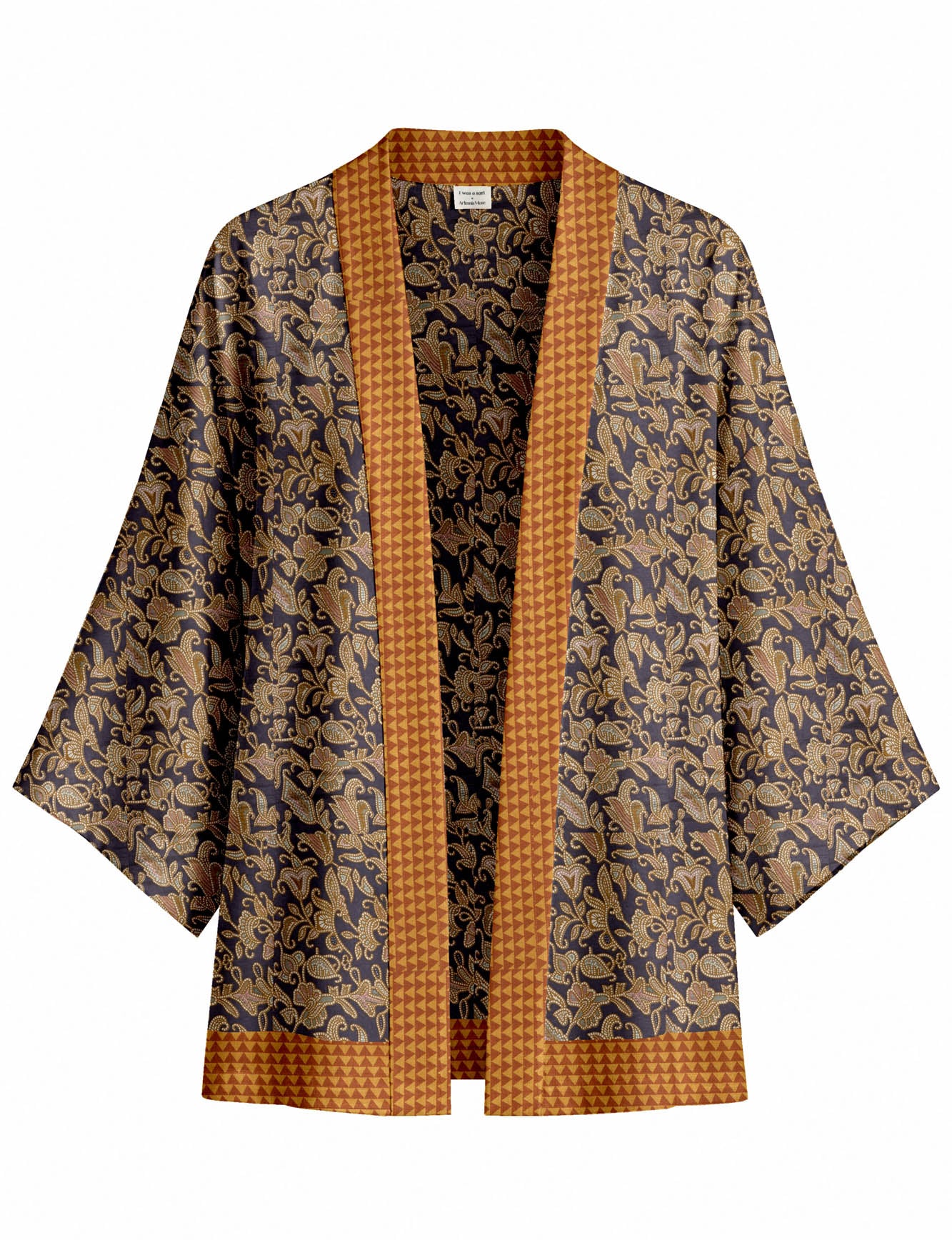 One Of A Kind Recyled Sari Kimono #46