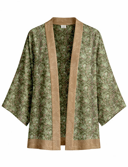 One Of A Kind Recyled Sari Kimono #4