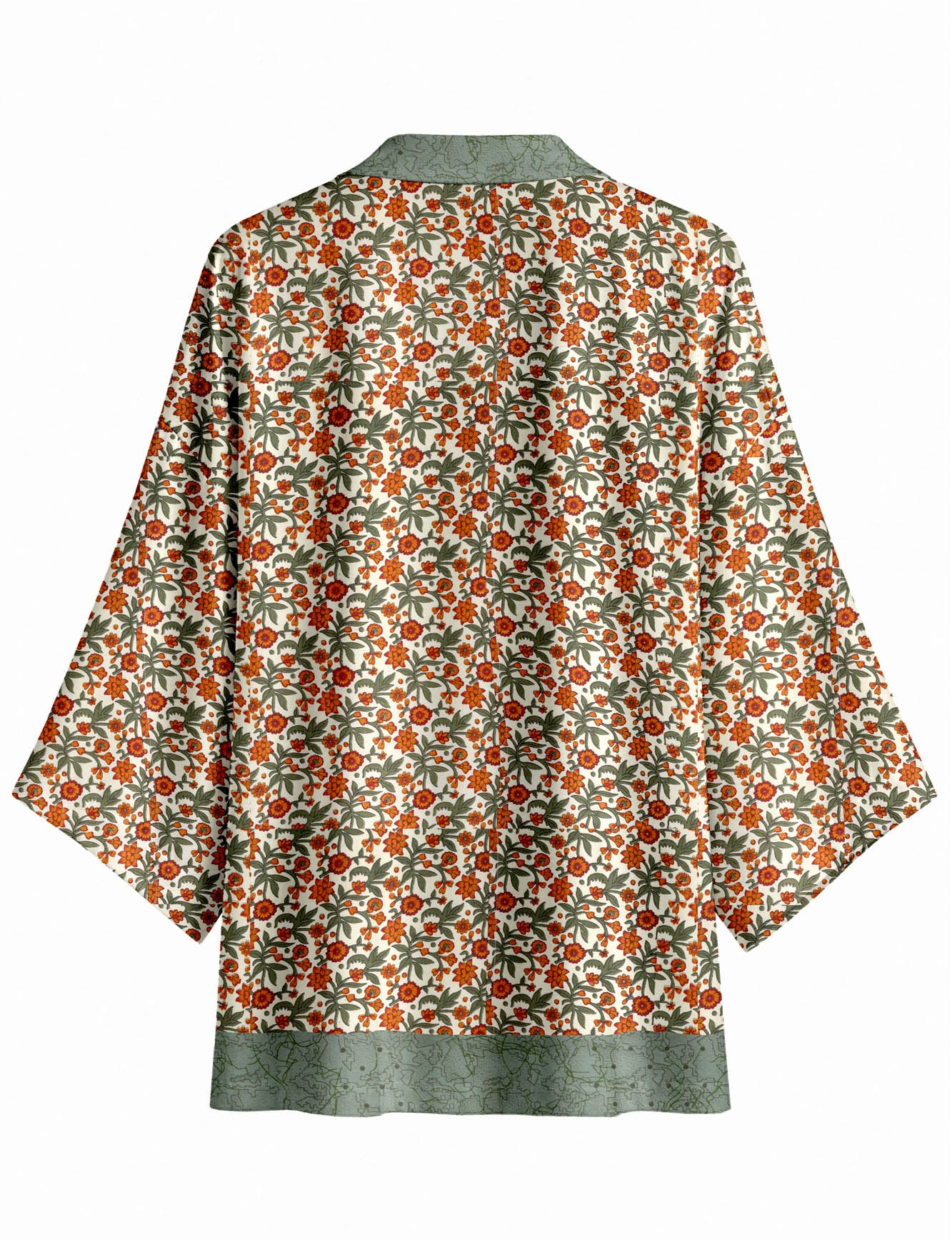 One Of A Kind Recyled Sari Kimono #50
