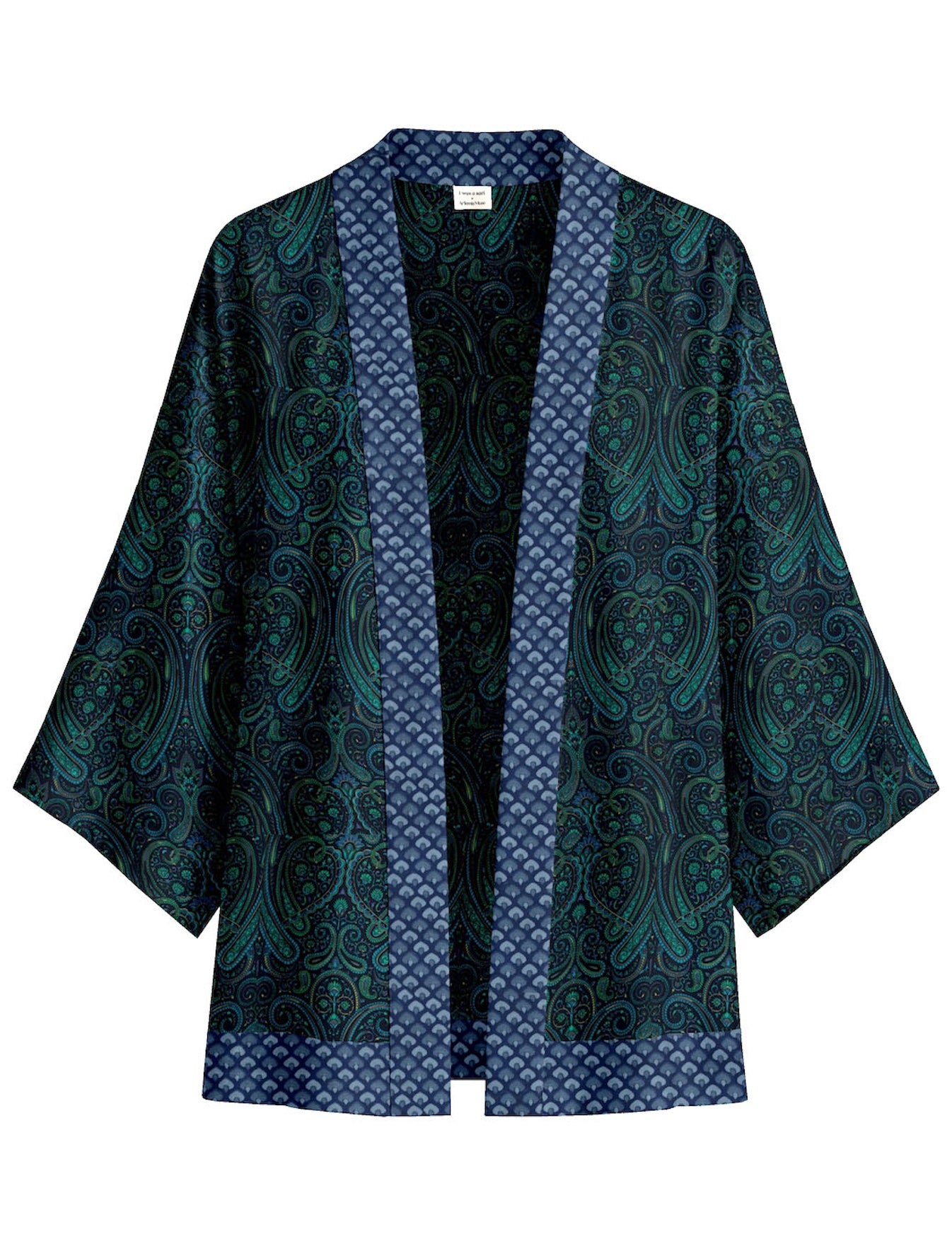 One Of A Kind Recyled Sari Kimono #51