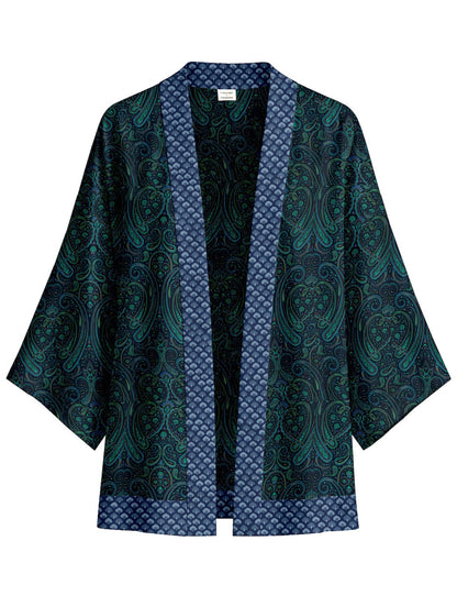 One Of A Kind Recyled Sari Kimono #51