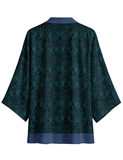 One Of A Kind Recyled Sari Kimono #51