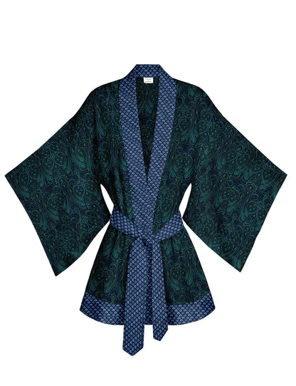 One Of A Kind Recyled Sari Kimono #51