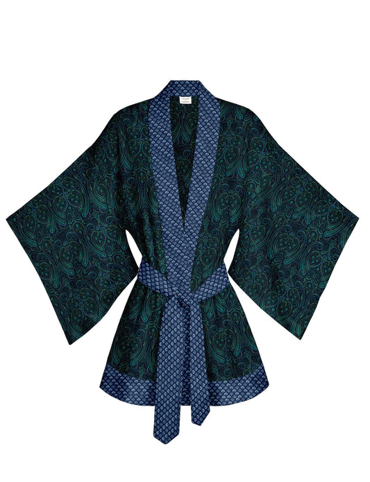 One Of A Kind Recyled Sari Kimono #51