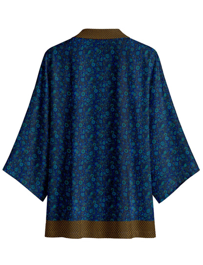 One Of A Kind Recyled Sari Kimono #52