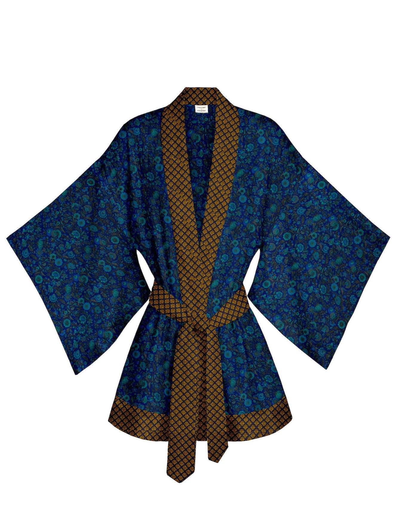 One Of A Kind Recyled Sari Kimono #52