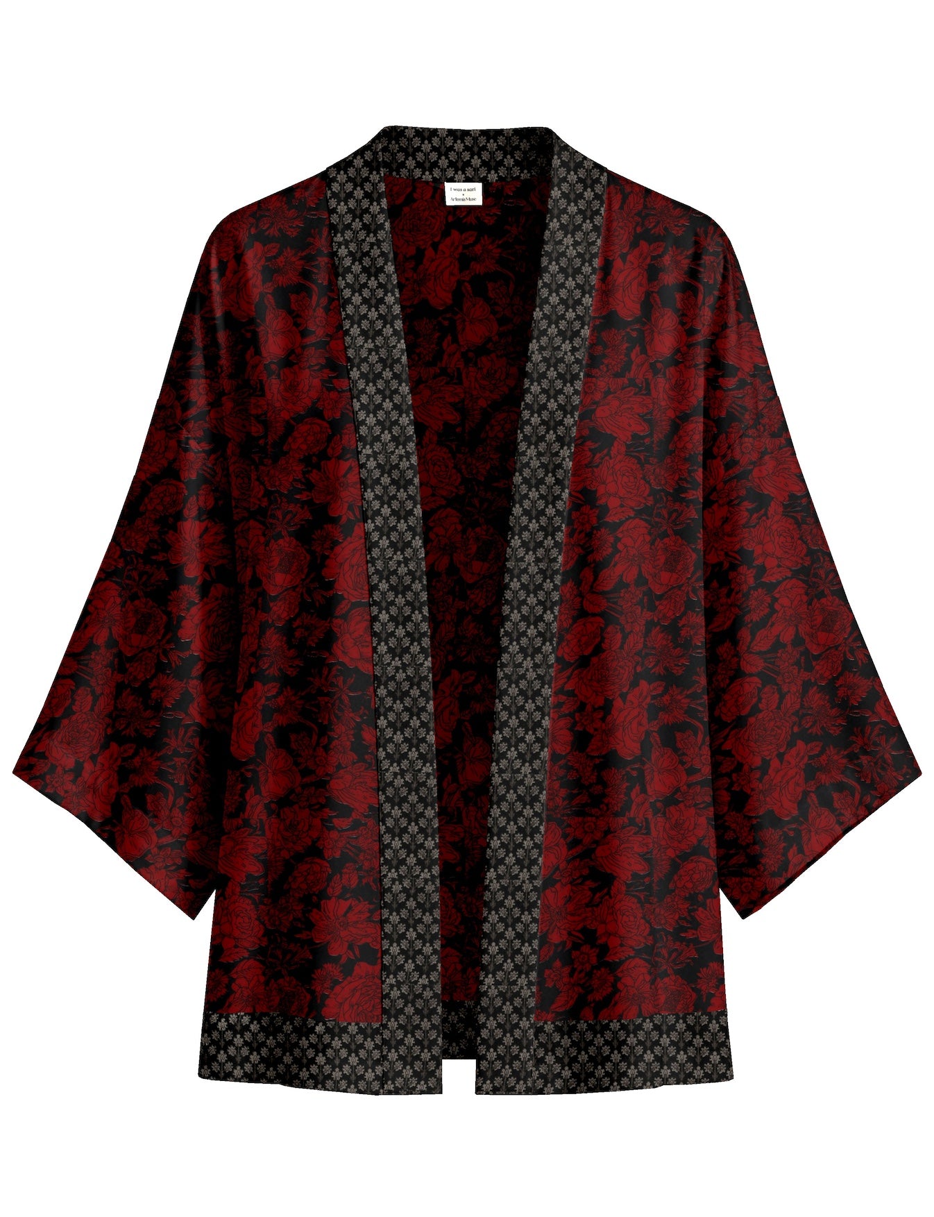 One Of A Kind Recyled Sari Kimono #53